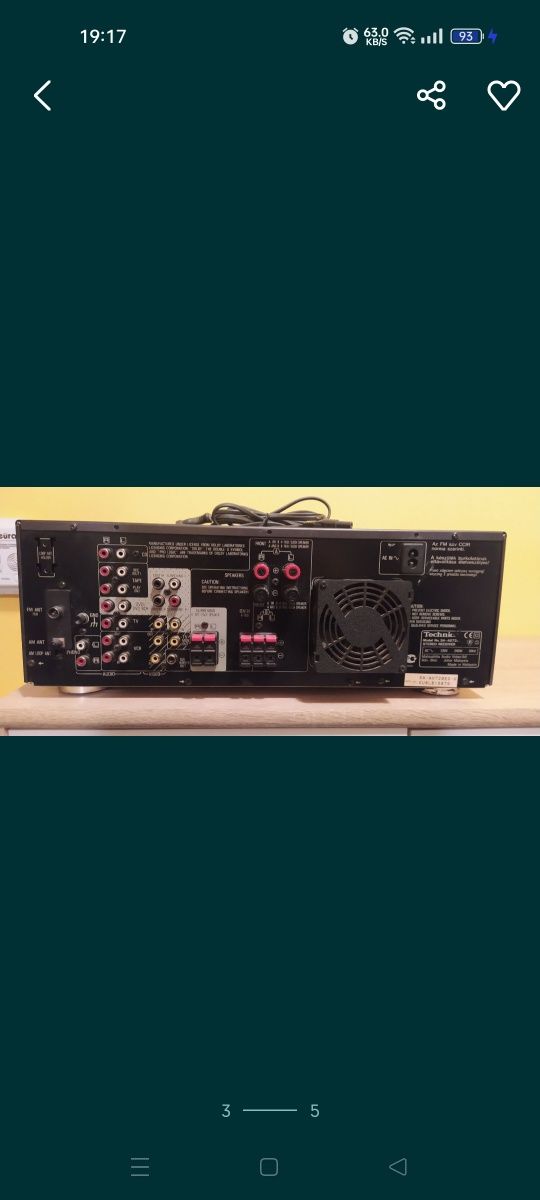 Amplituner Technics SA-AX720