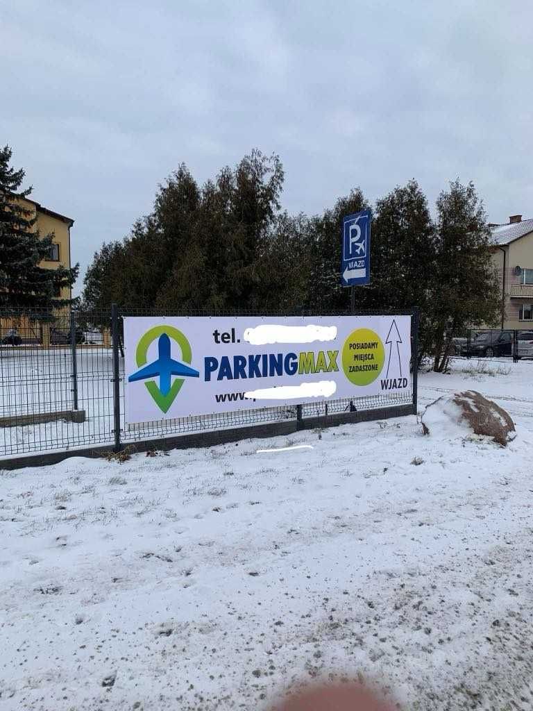 Parking Parkingmax Lotnisko Radom-Warszawa najbliżej, garaże transfer