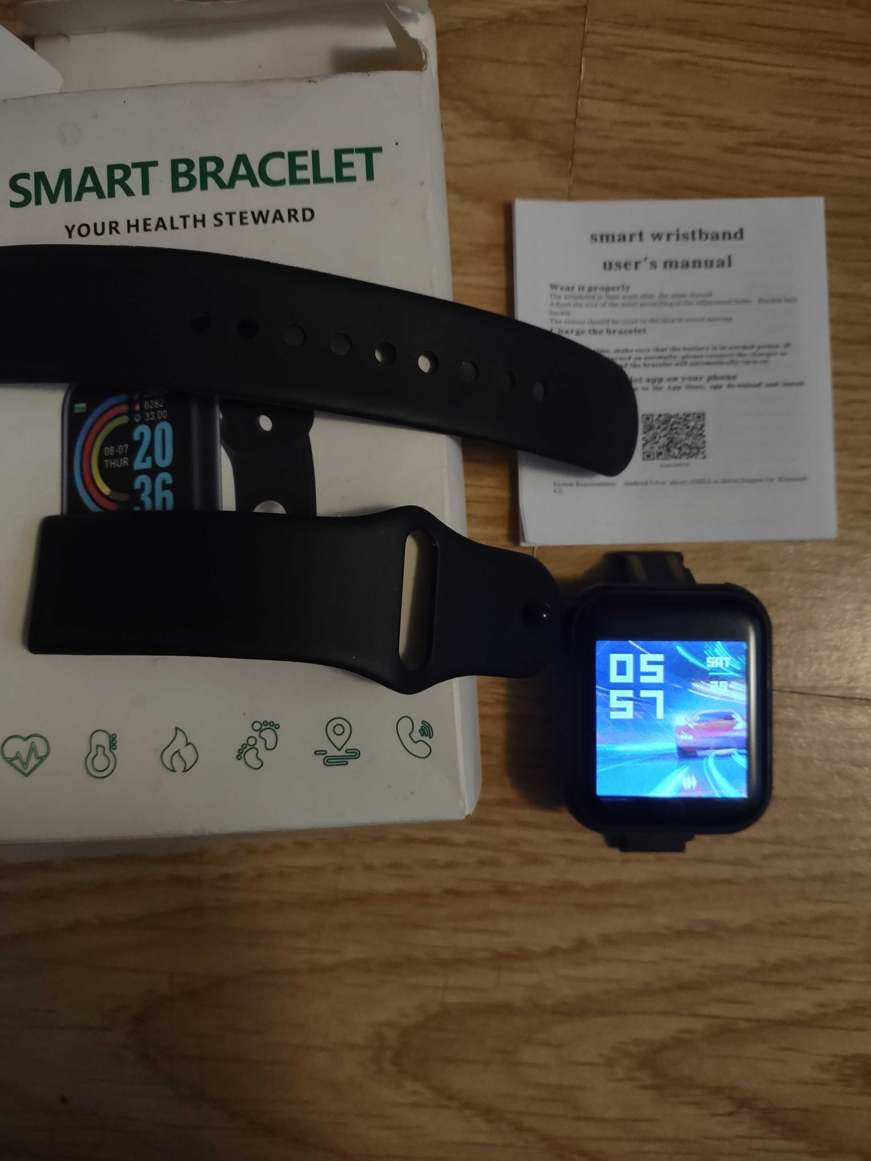 Opaska fitness sportowa smartwatch Dx20 smartband zegarek
