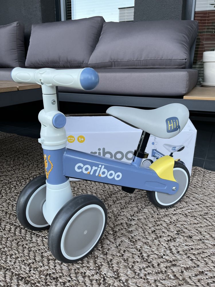 Cariboo Friends rowerek biegowy jeździk niebieski