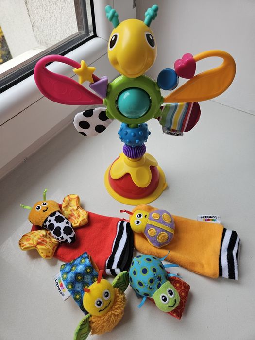 LAMAZE grzechotki i motyl