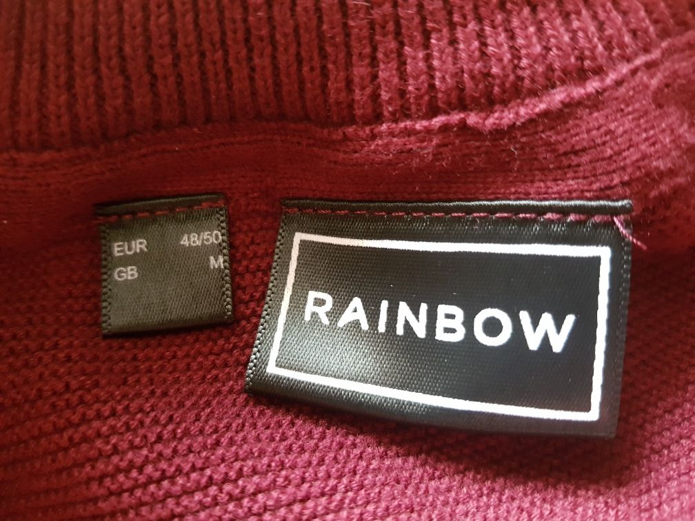 Sweter męski rozpinany XL