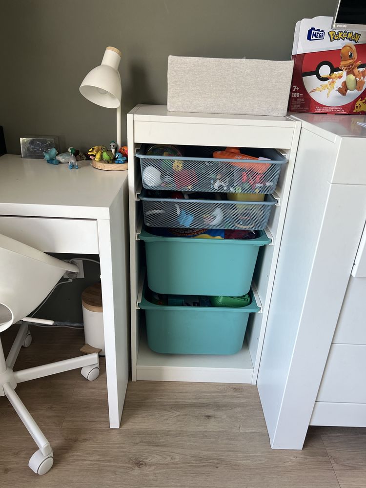 Komoda / Słupek Trofasf IKEA z pojemnikami