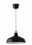 IKEA RANARP Lampa wisząca, czarny, 38 cm