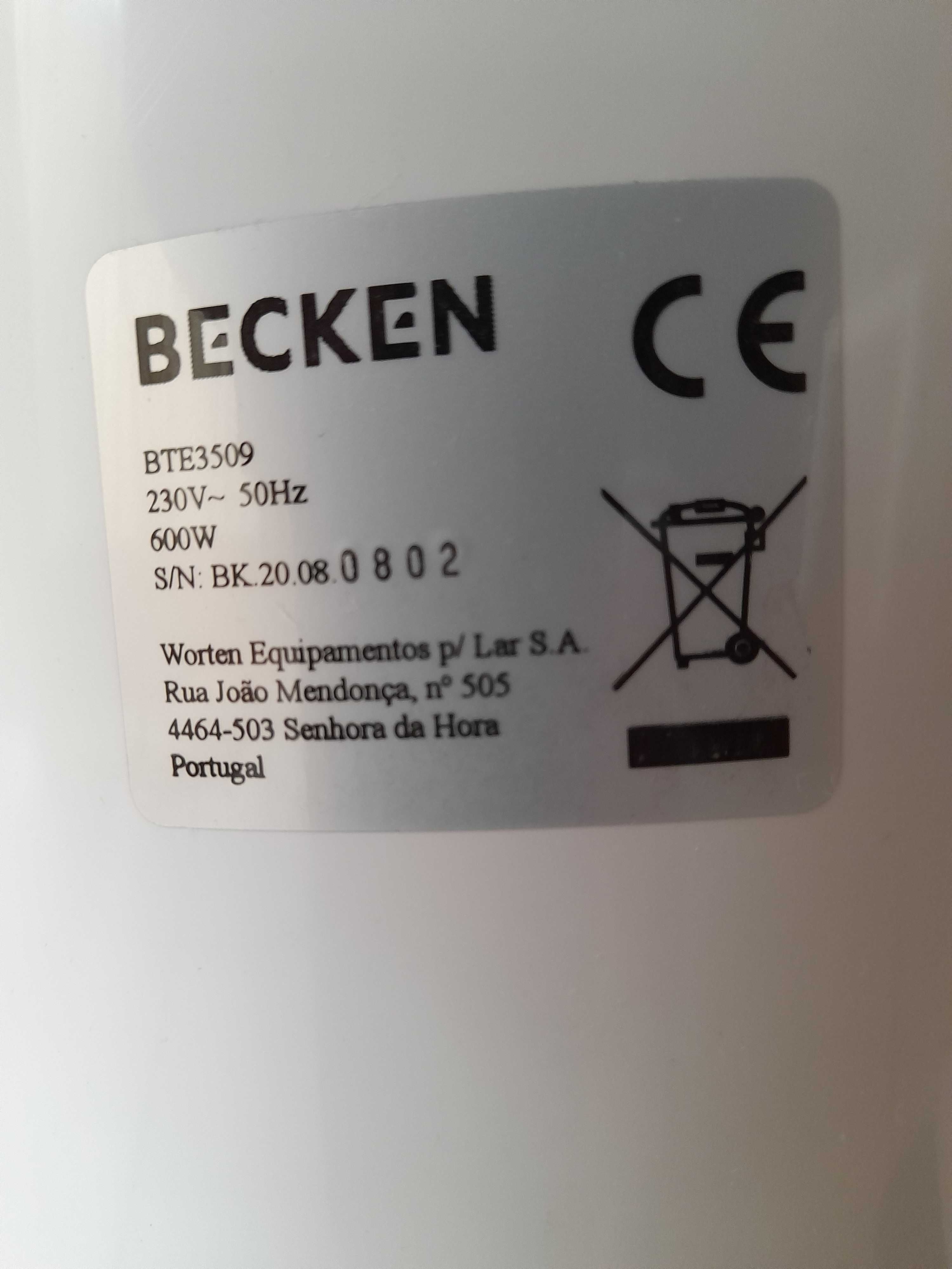 Aquecedor Emissor Térmico BECKEN - Garantia