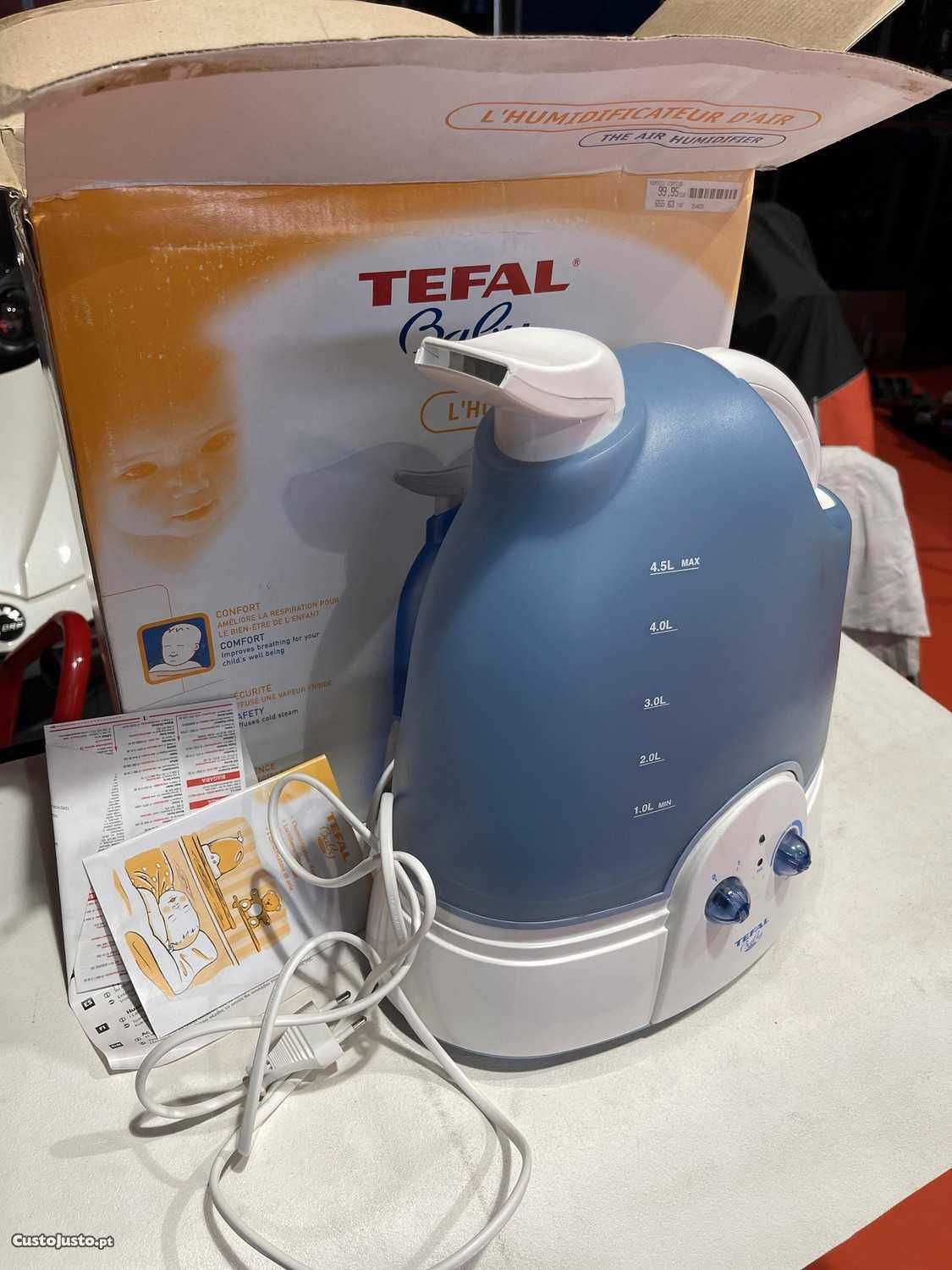 Humidificador de ar para bebé TEFAL BABY Home