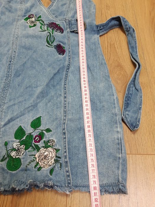 Сарафан джинсовий H&M з поясом