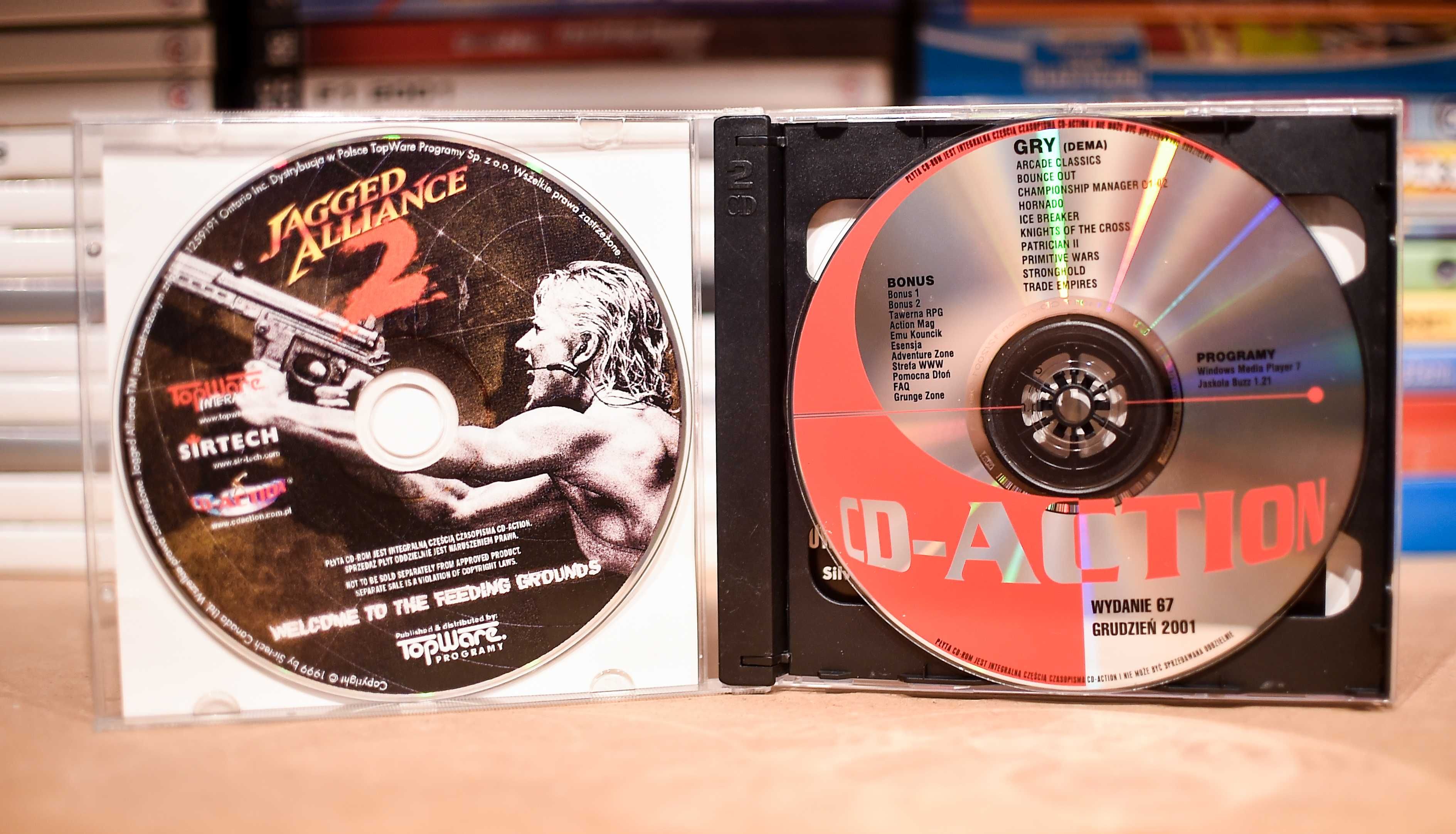 PC # CD-Action Jagged Alliance 2 + D