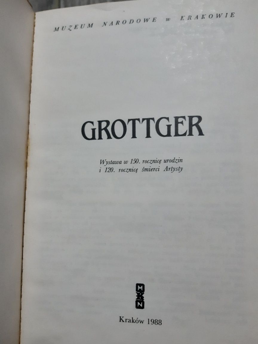 Książka Grottger. Wystawa w 150 rocznicę urodzin i 120 rocznicę śmierc