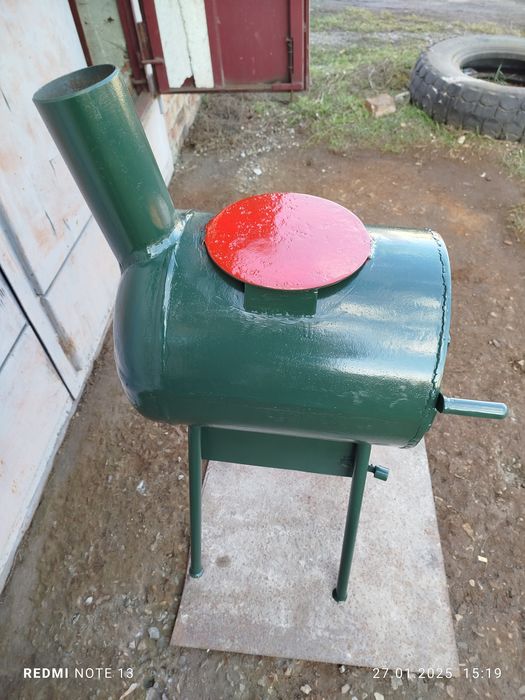 Мала буржуйка з балона