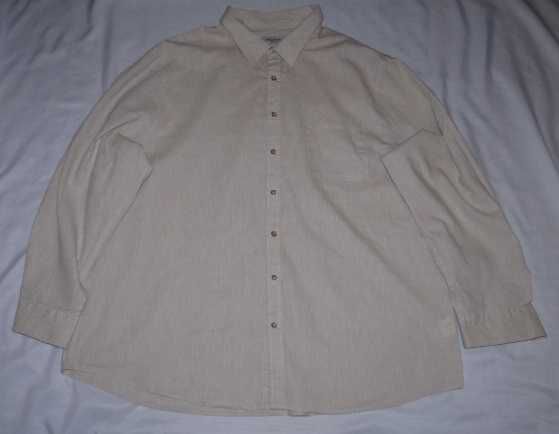 Duża Lniana Koszula - Dressmann 5XL