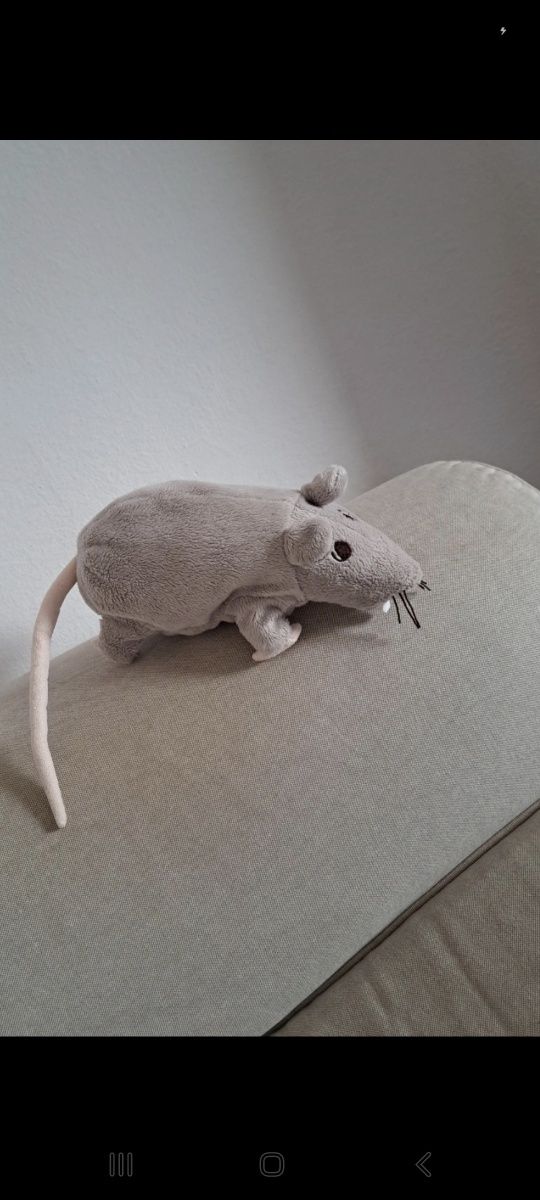 Szczurek szary pluszak Ikea