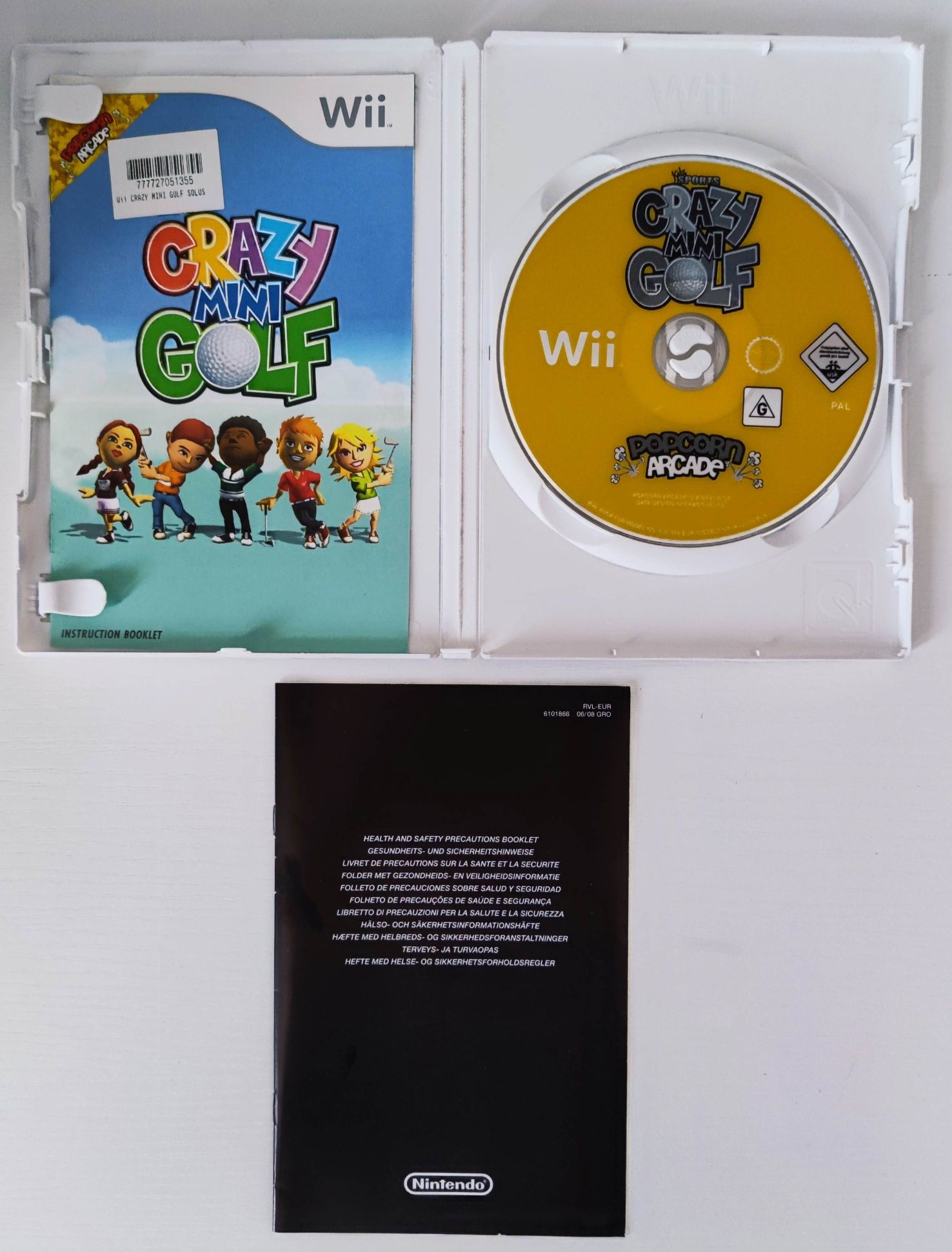 Gra Kidz Sports: Crazy Mini Golf Wii (Wii)