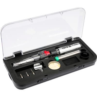 Lutownica gazowa 3w1 z akcesoriami Yato 36706