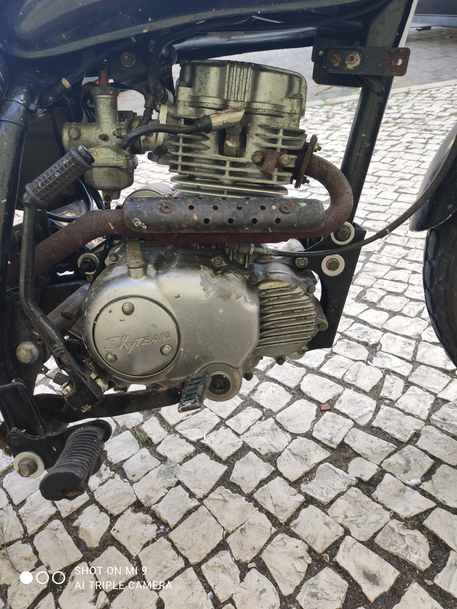 Skyteam v raptor 125,com kit 150cc