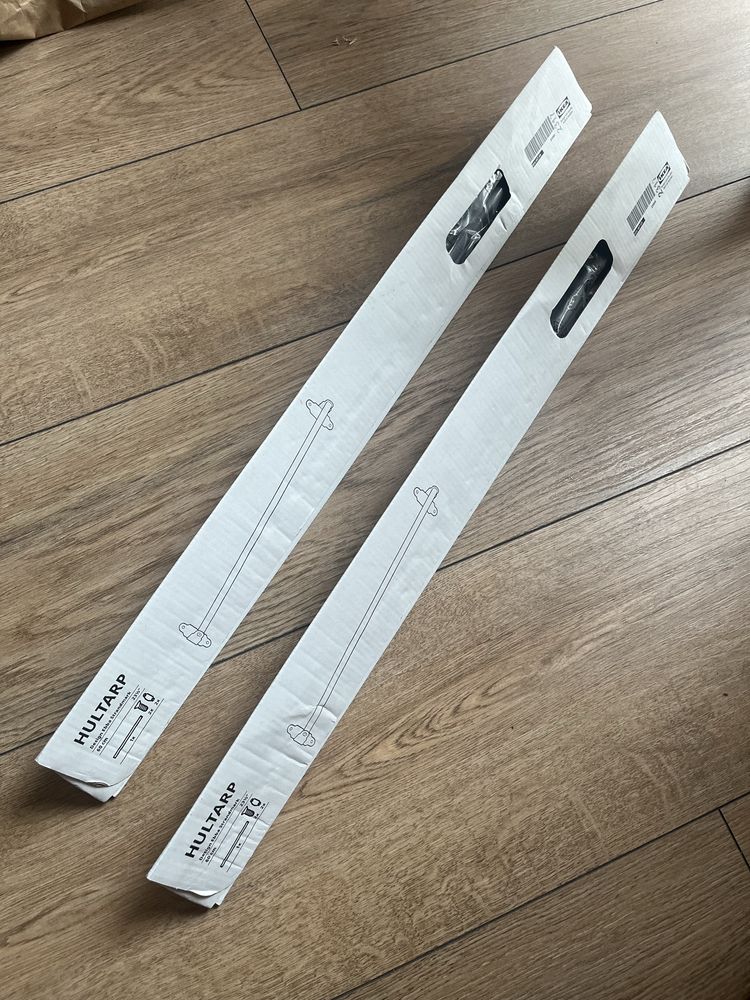 Ikea hultarp 60 czarna 2 dwie sztuki nowa