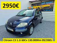 Citroen C3 1.1i 60Cv 130.000Km 09/2005