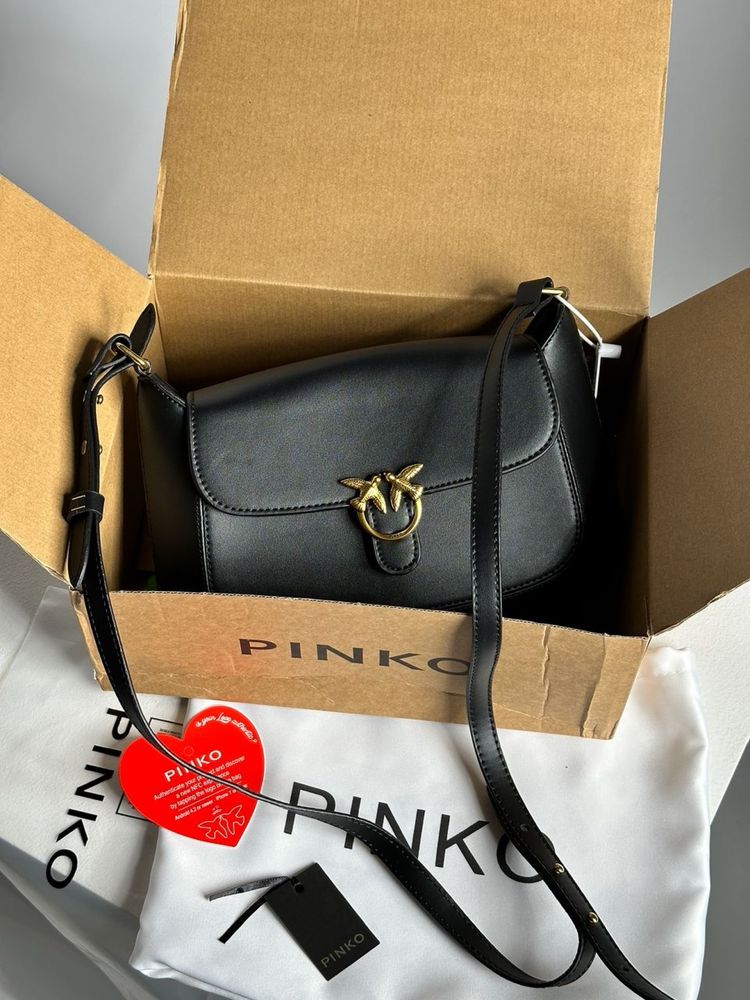 Сумка в стиле Pinko mini love Пинко премиум