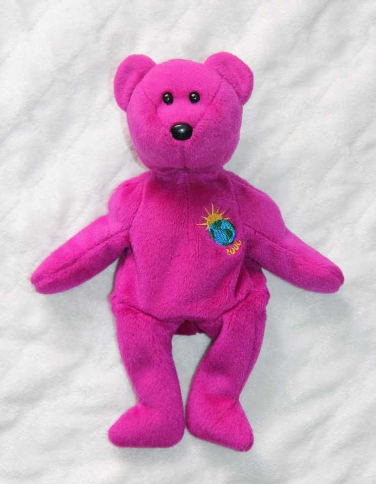 Ty beanie bear Millenium 1999 misiek miś 2000