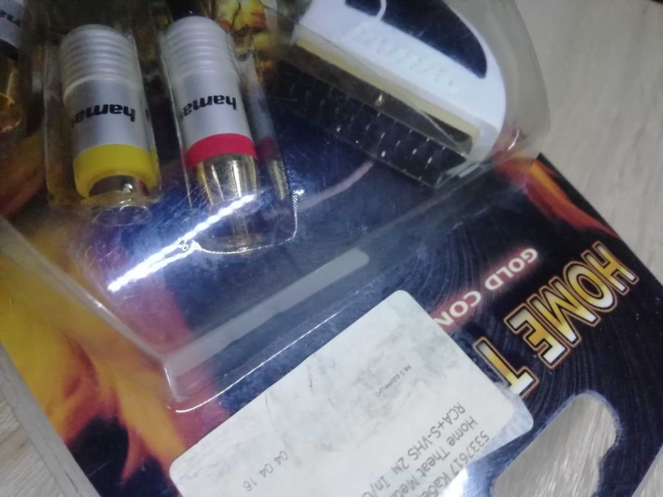 Аудіокабель новий запакований hama