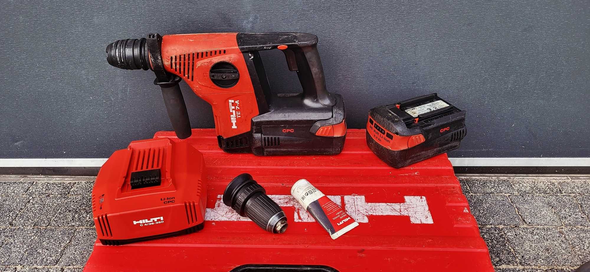 Młotowiertarka Hilti TE 7-A AKU 36V Super stan!