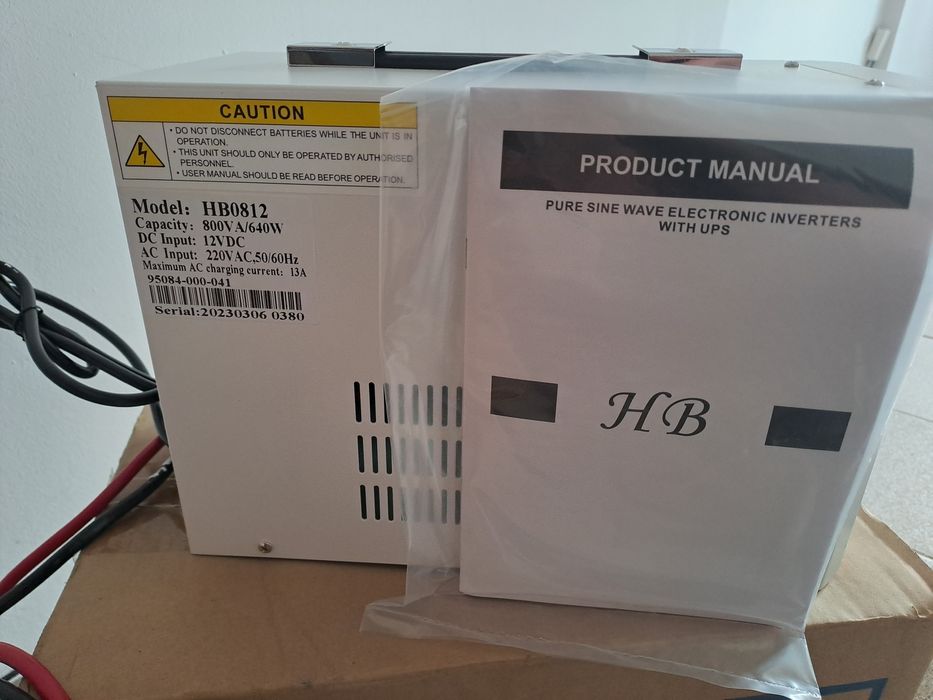 ДБЖ Інвертор 800VA/640W