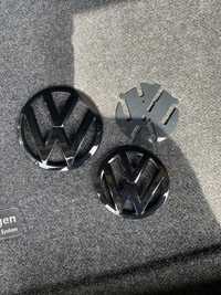 VW Golf 7 значок чорний