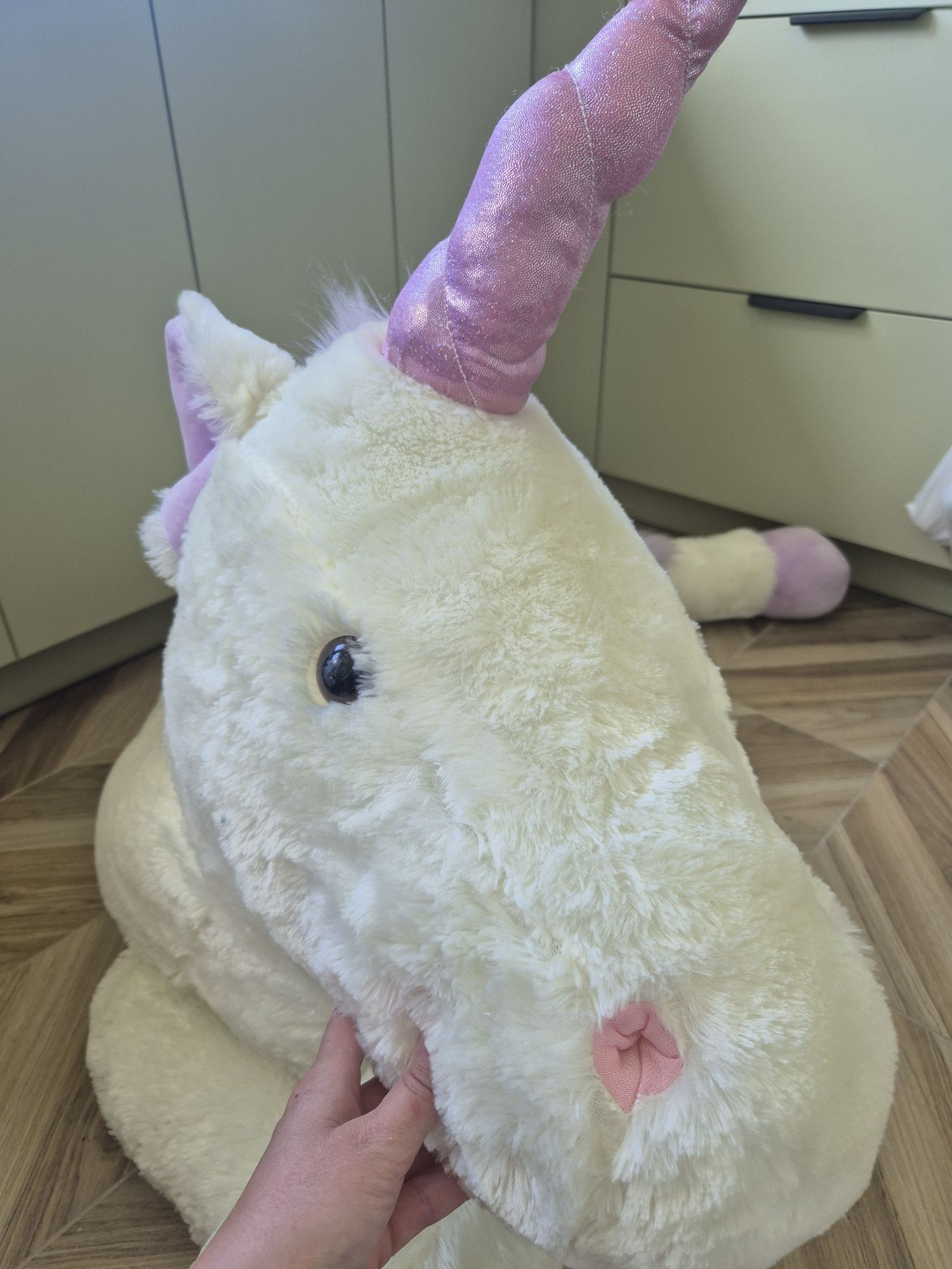 Wielka maskotka jednorożec 150cm