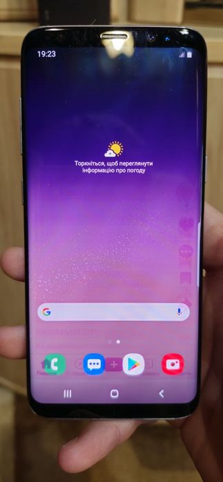 Samsung Galaxy S8 (4/64 ГБ) США - 1 SIM. Коробка + чохол