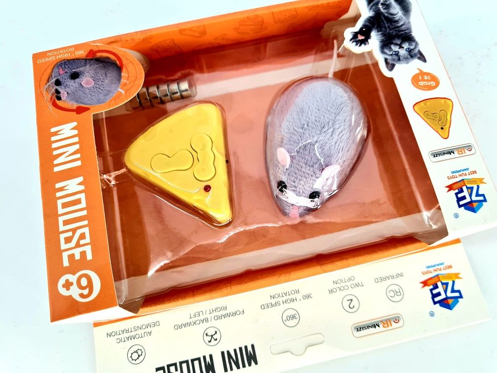 Zdalnie sterowana Mysz Myszka super zabawa nowe zabawki