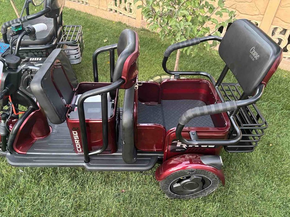 Трицикол Corso RAW 1200W. Гарантія і Доставка.