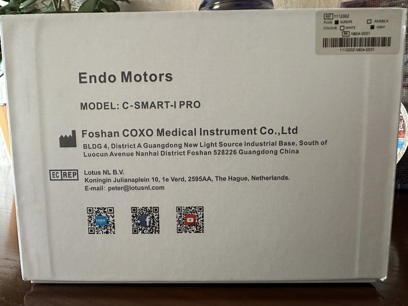 Эндомотор с апекслокатором COXO C-Smart-I PRO
