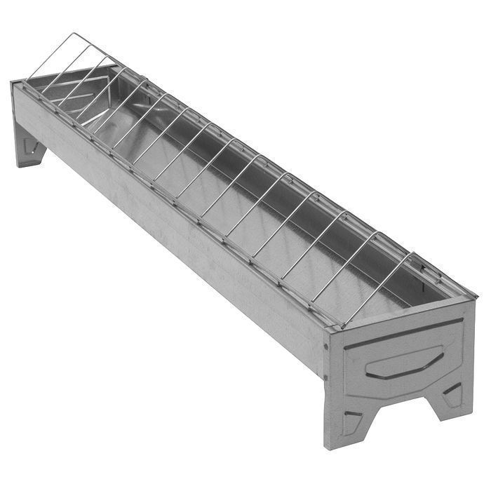 Zestaw Korytko Metalowe 75Cm I Poidło 6L