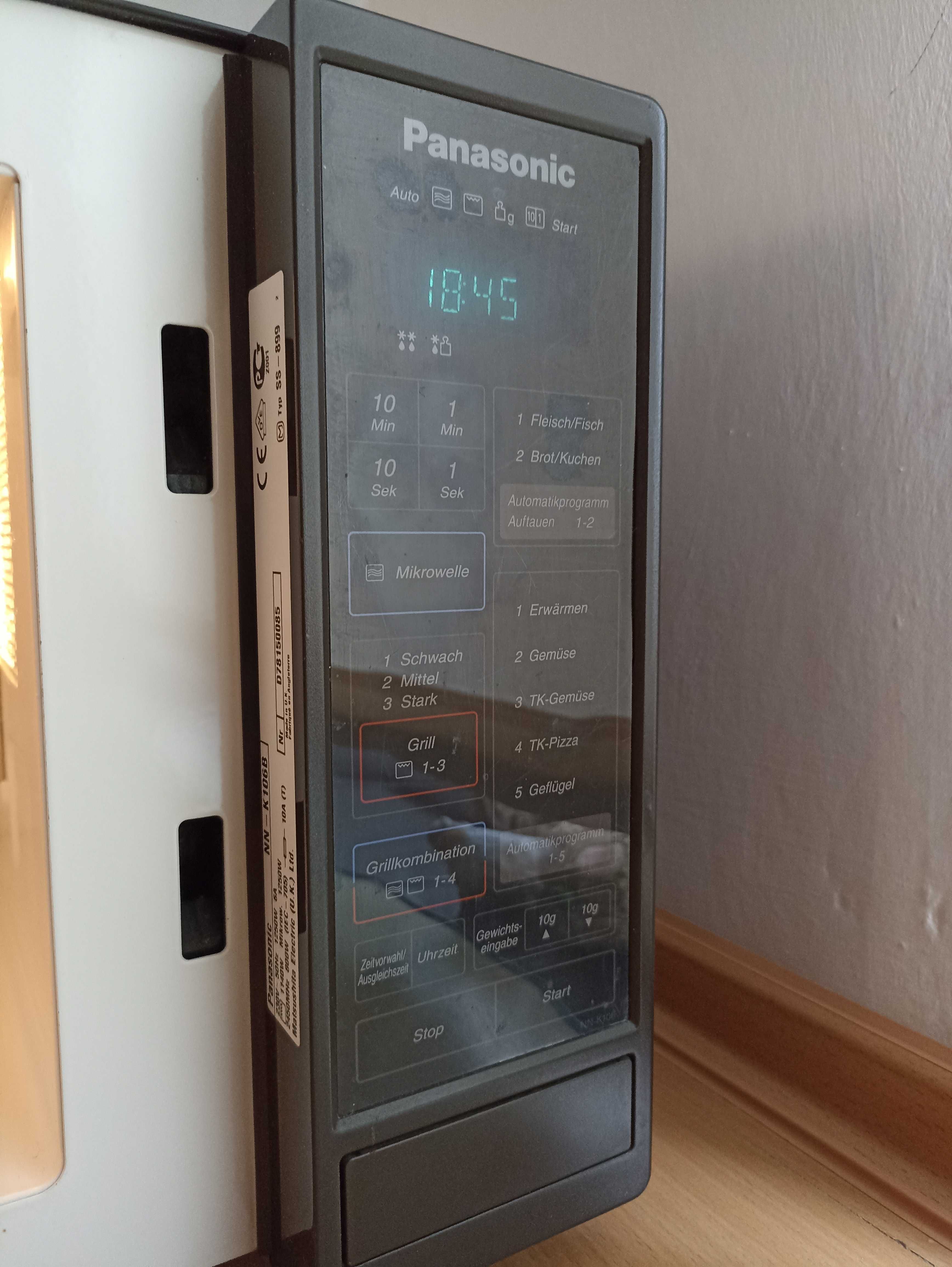 Mikrofalówka Panasonic NN-K106B (na części)