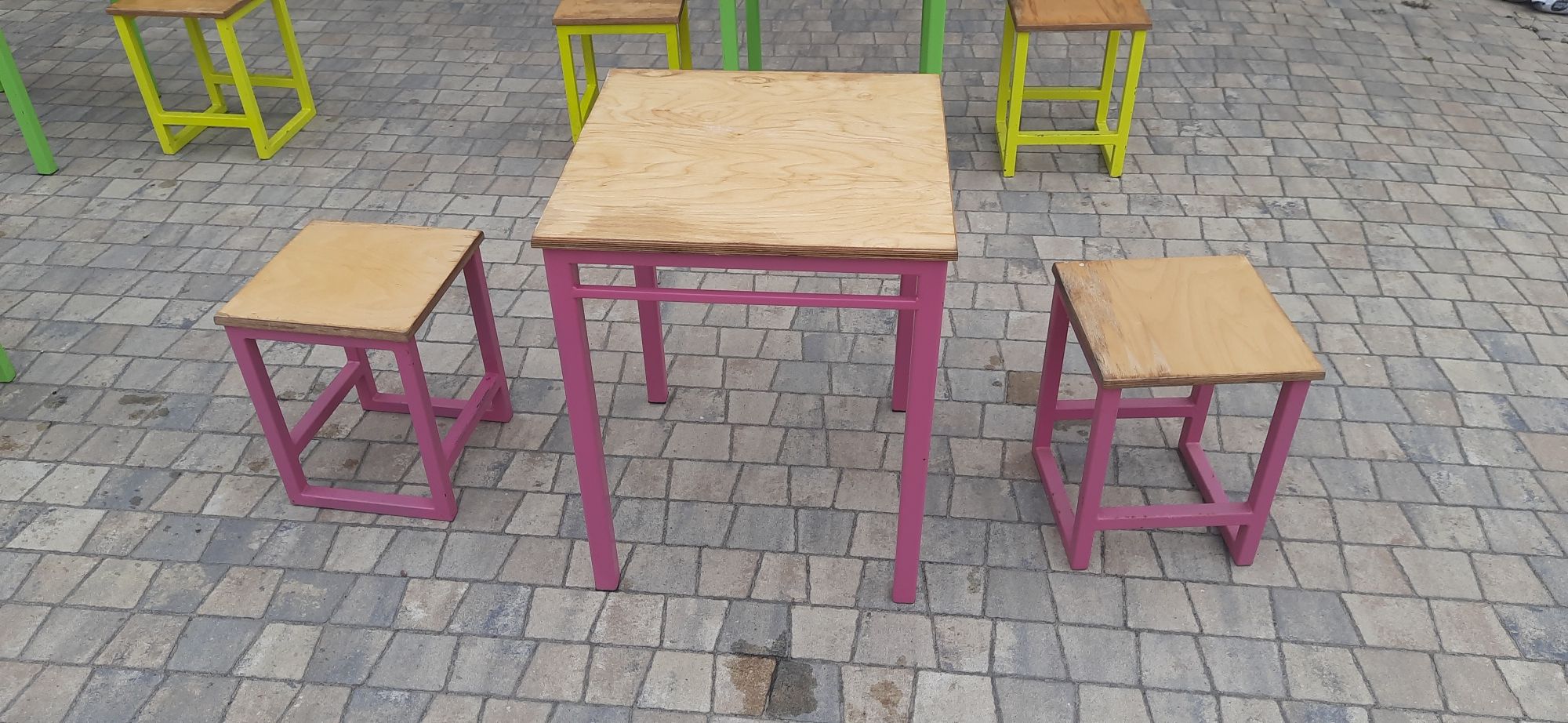Stół 60 x 60 cm stoły ogródek piwny do restauracji stolik barowy
