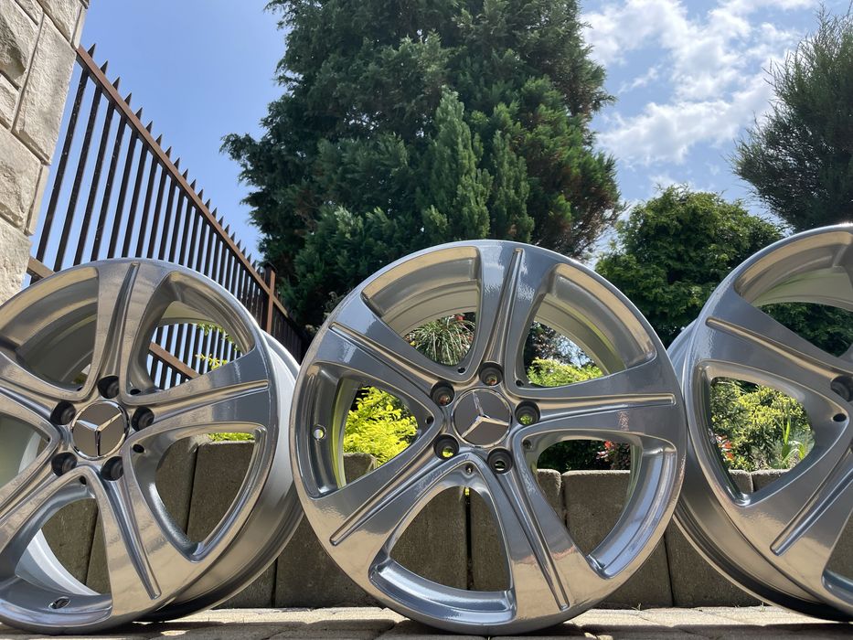 chrom amg mercedes 17 5x112 glk a w176 w169 b w246 c w204 e w212