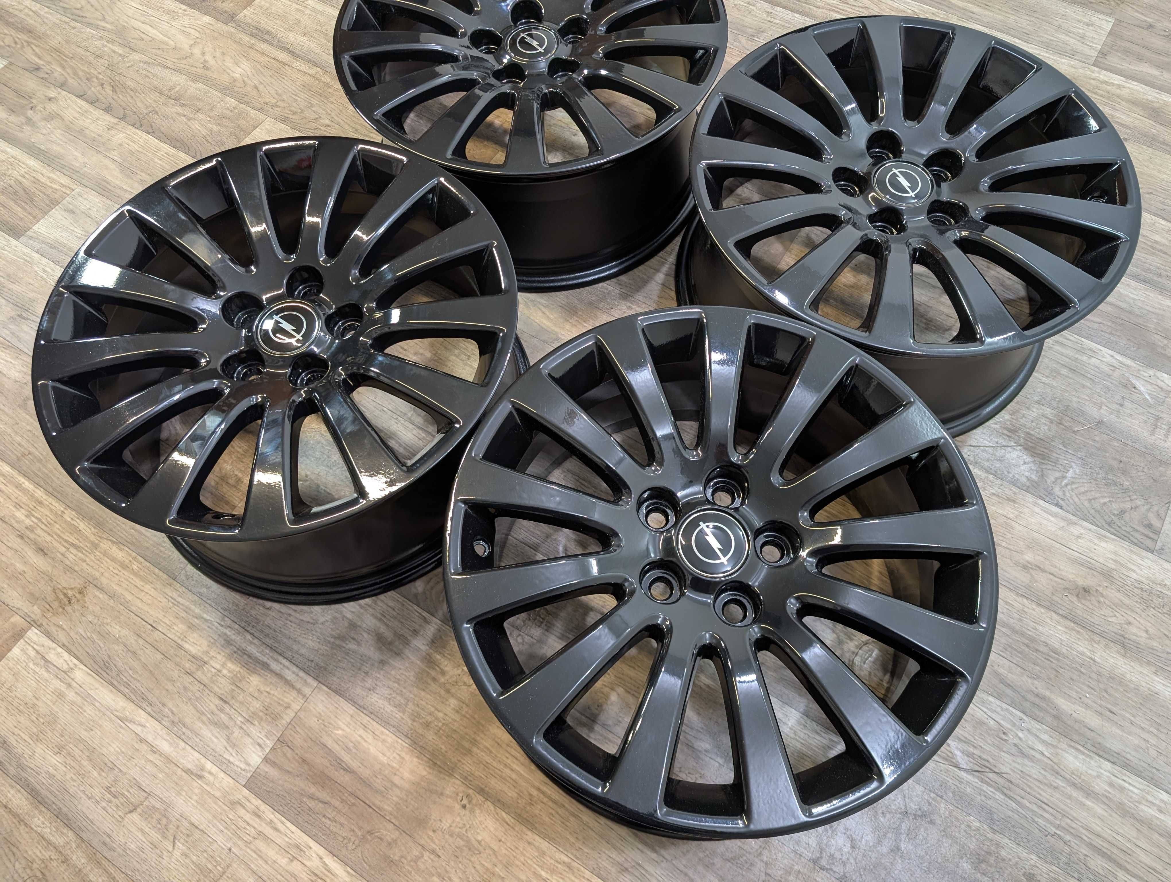 czarne opel 18 5x120 opel insignia opc bbs oz