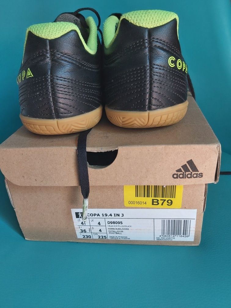 Halowki adidas Copa 19.4 IN J rozmiar 36 2/3