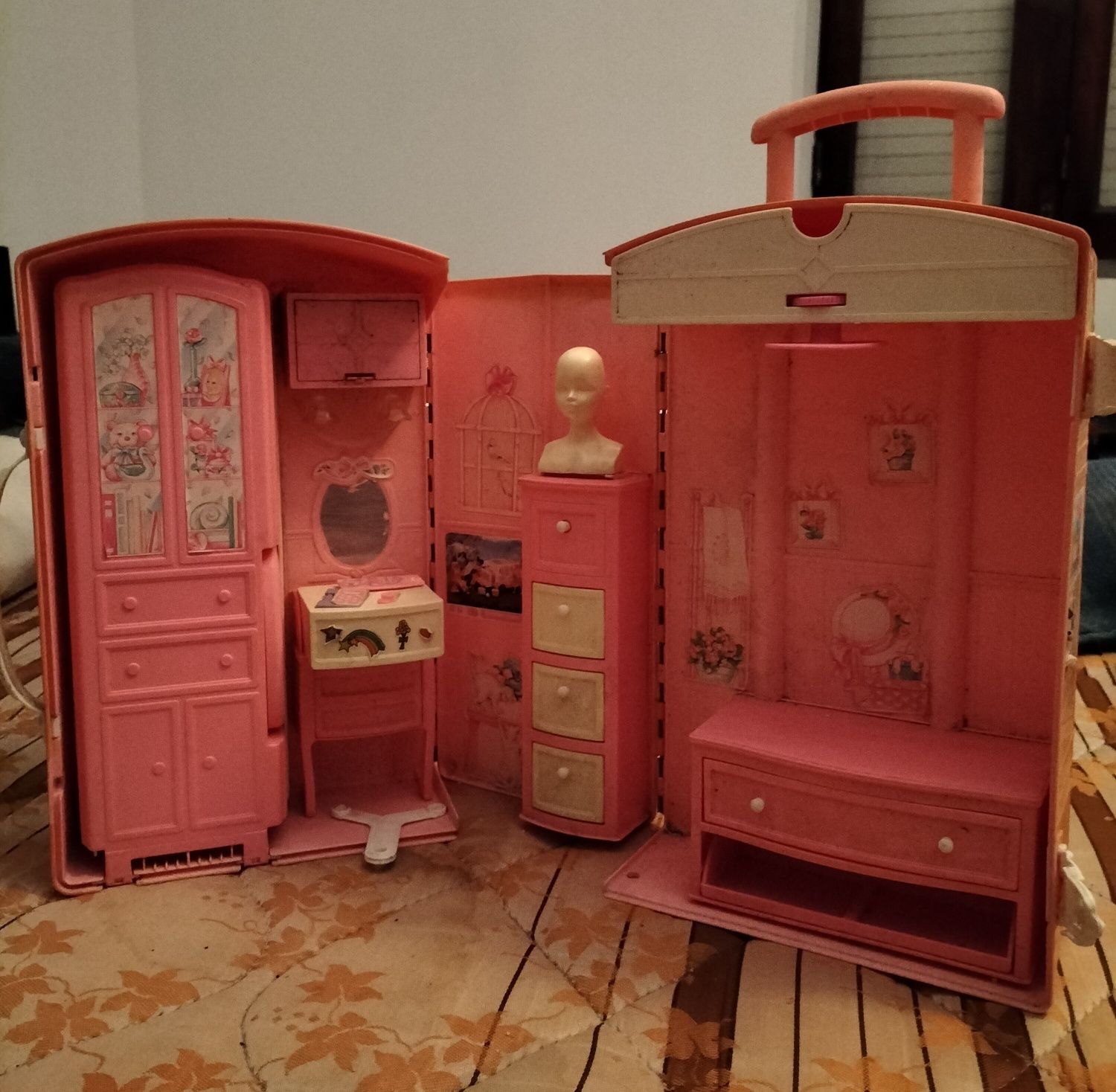 Quarto e cozinha da Barbie (e outros acessórios) - Anos 90/2000
