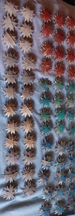 Gwiazdki choinkowe hand made
