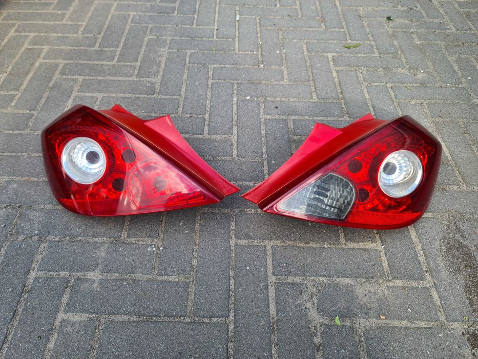 Lampy tylne tył Opel Corsa 3D