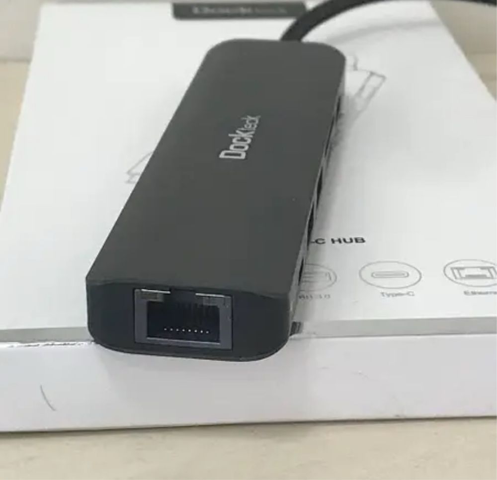 USB концентратор хаб адаптер Dockteck 7-в-1 HDMI