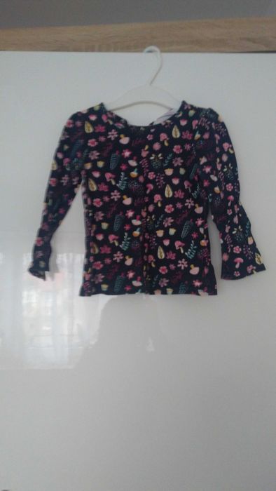 Bluzeczka w kwiaty i grzybki