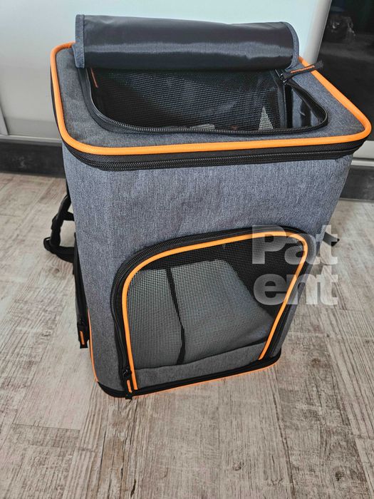 Plecak dla kota psa transporter duży rozkładany pojemny do zwierząt