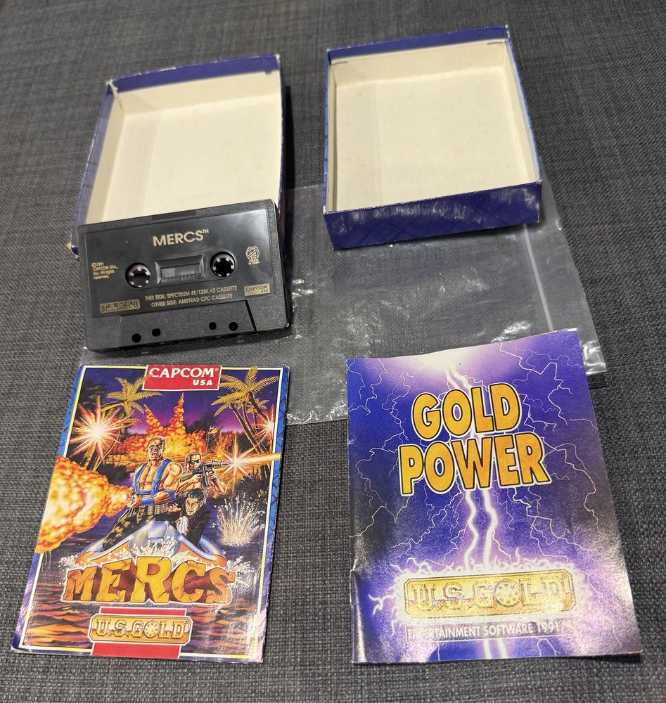 Jogo original ZX Spectrum MERCS