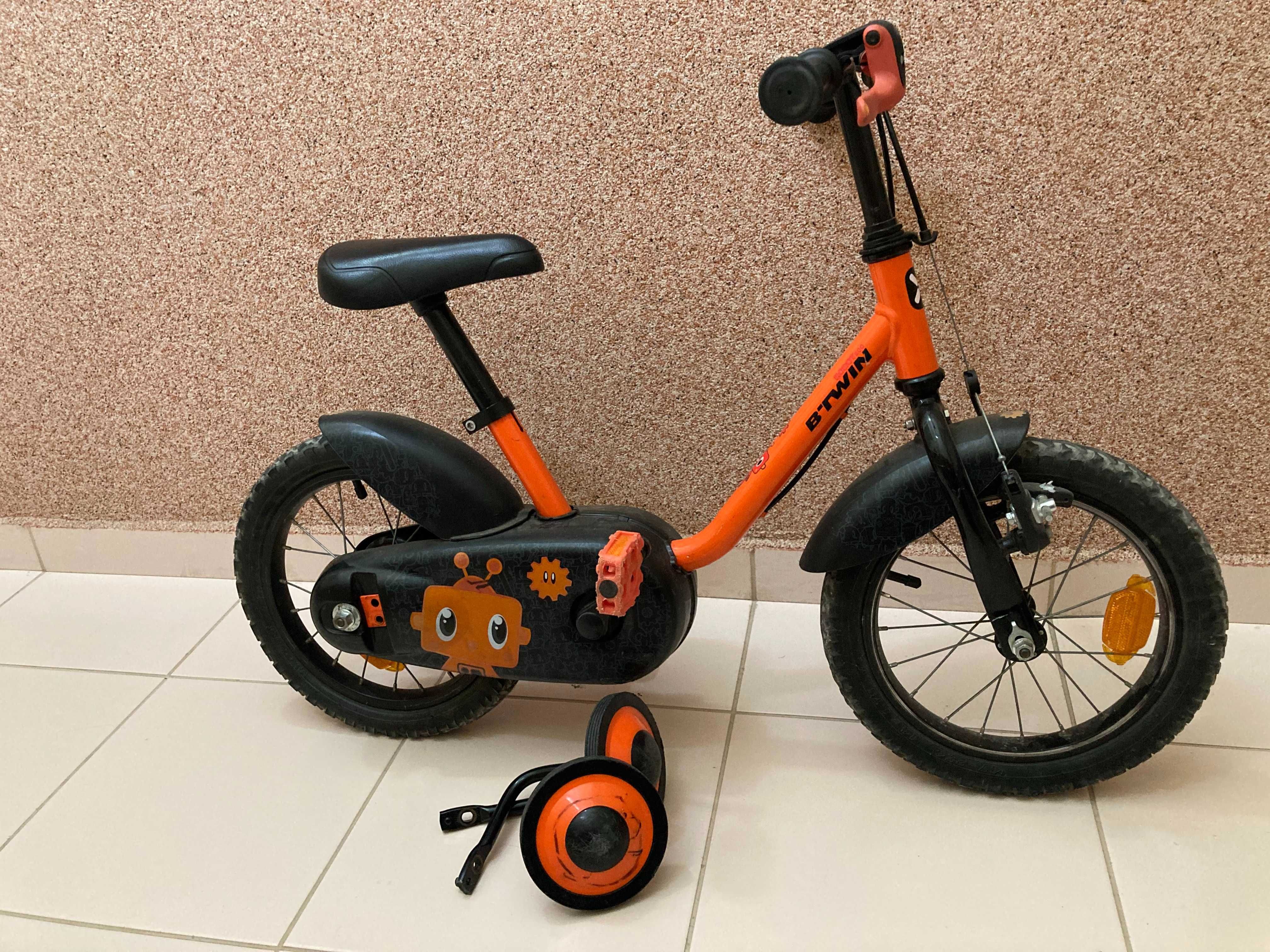 Super Bicicleta de 14" para Crianças: Ensina a Pedalar com Diversão!