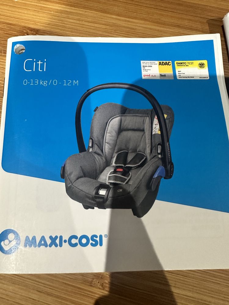 Продам автокрісло Maxi-Cosi нове, адаптери до візочка в подарунок