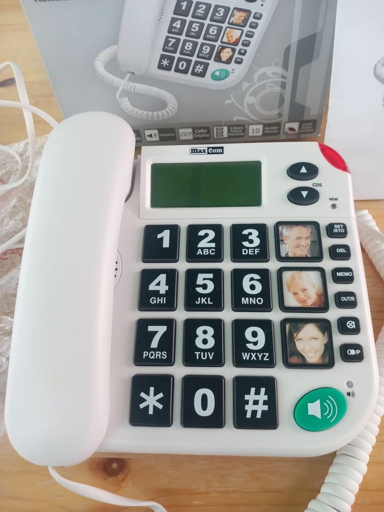 Telofon stacjonarny MAXCOM KXT480