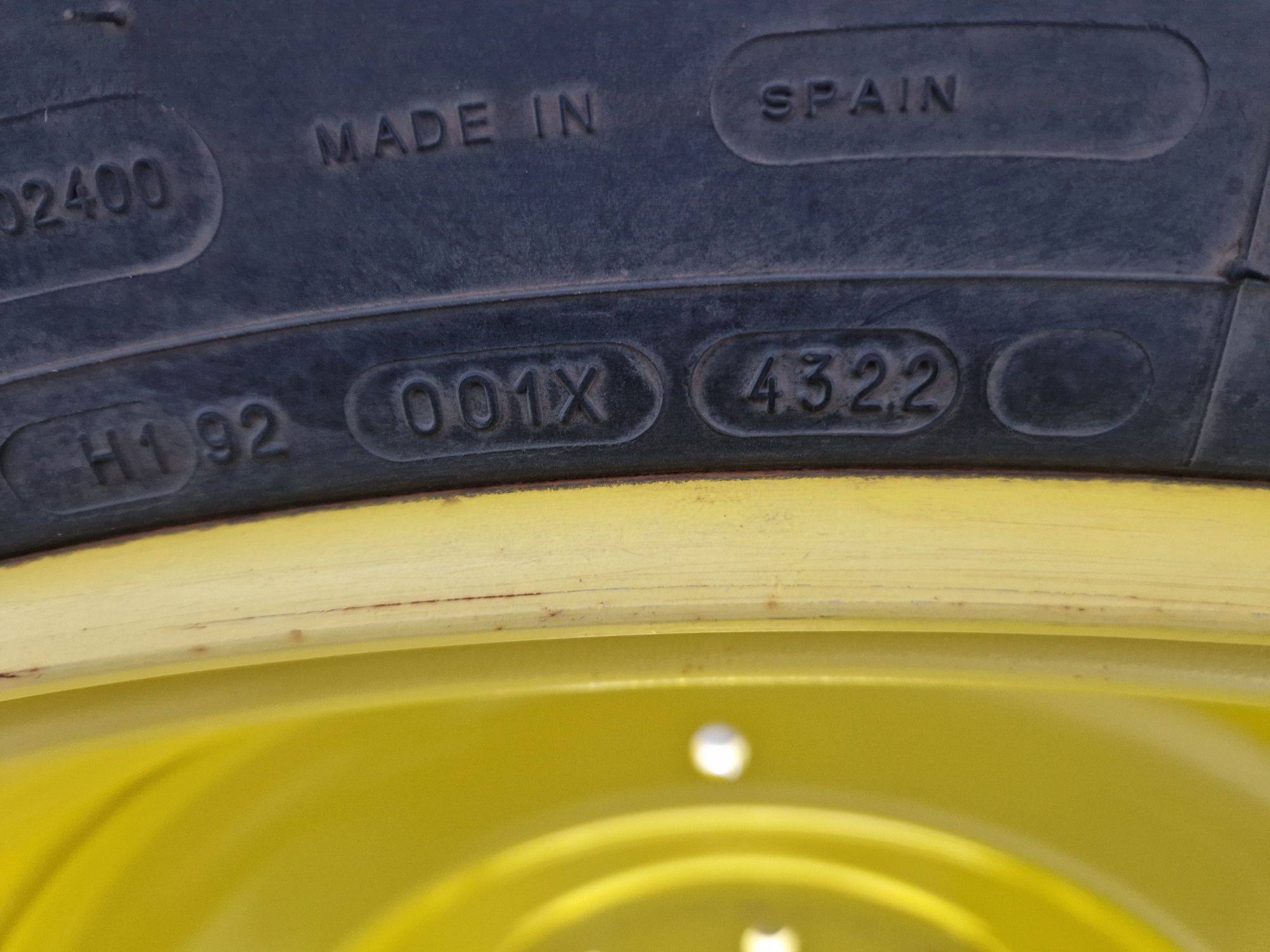 Koła John deere opona 650/85r38 Michelin MACHXBIB Felga 23x38