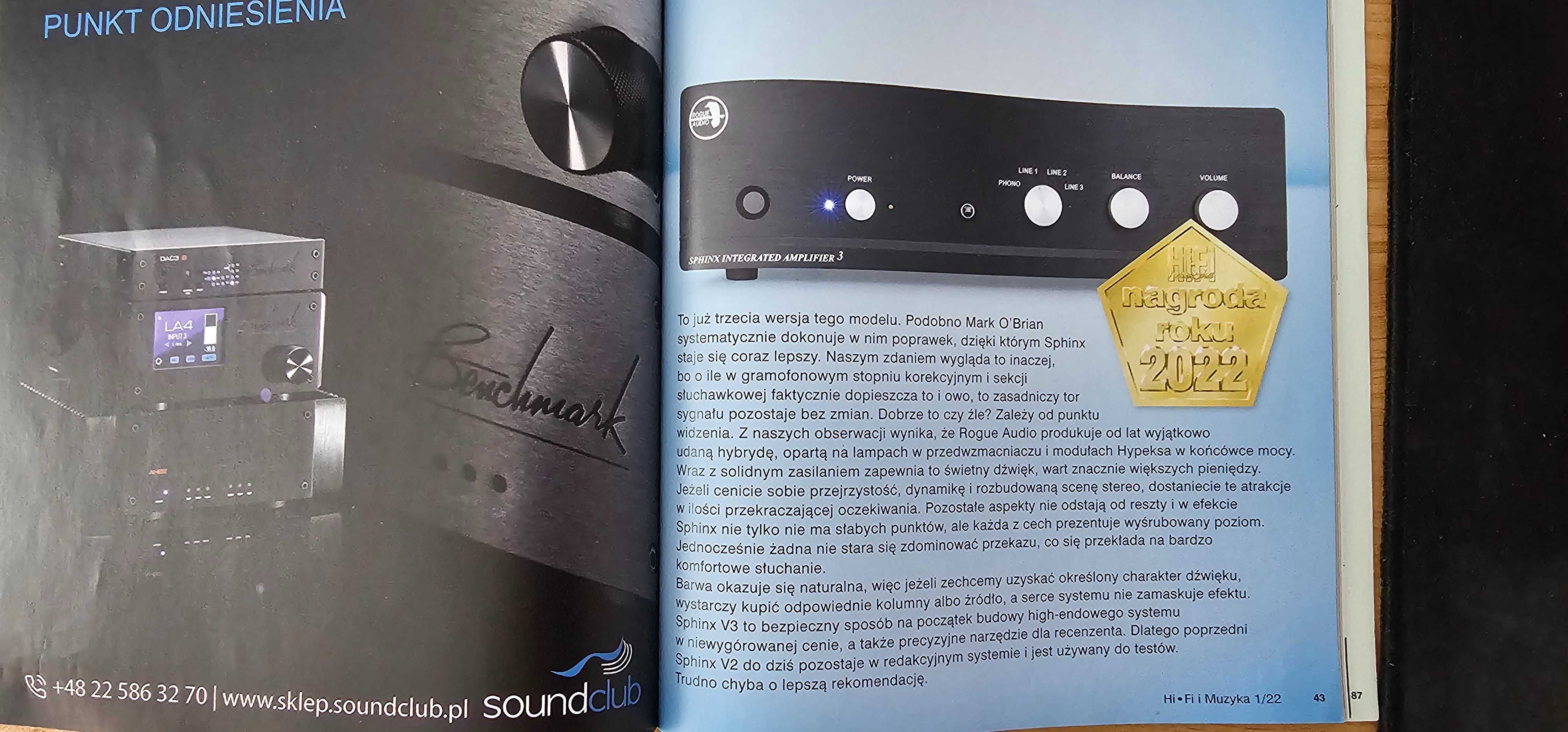 Rogue Audio Sphinx 3